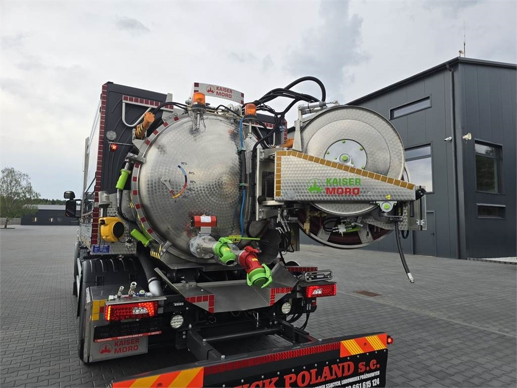 Slamsugemaskine Scania MORO KAISER WUKO COMBI HOT WATER FOR CLEANING SEWE: billede 33