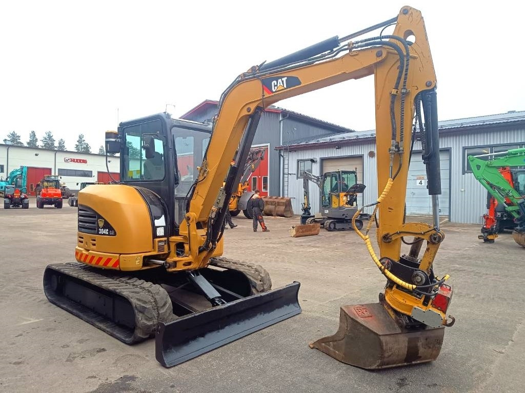 Minigravemaskine CAT 304CCR PYÖRITTÄJÄLLÄ: billede 6