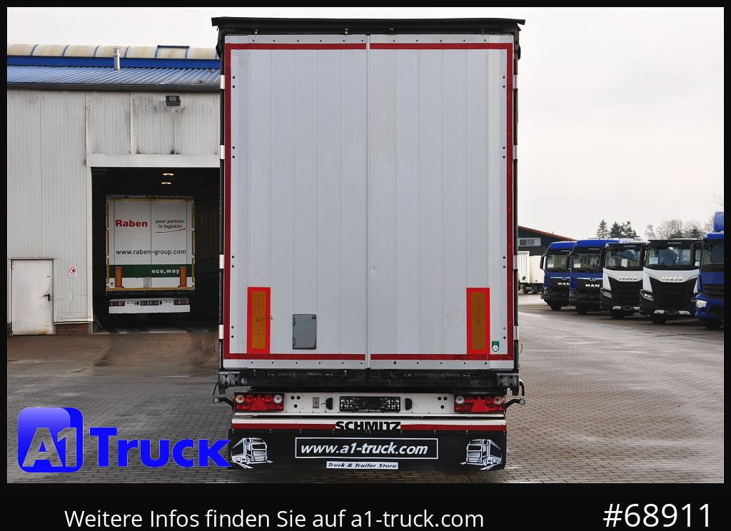 Gardintrailer SCHMITZ SCS 24, Mega, Lift, VDI 2700, Speed Curtain, Getränke: billede 11