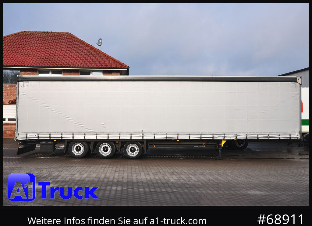 Gardintrailer SCHMITZ SCS 24, Mega, Lift, VDI 2700, Speed Curtain, Getränke: billede 9