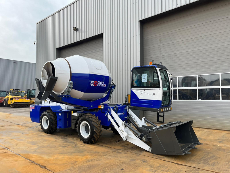 Ny Gummihjulslæsser Giga power GW5500 4x4 concrete mixer: billede 6