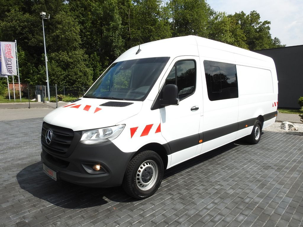 Varevogn, Mandskabsbil Mercedes-Benz SPRINTER KASTENWAGEN DOPPELKABINE 5 SITZE A/C: billede 7