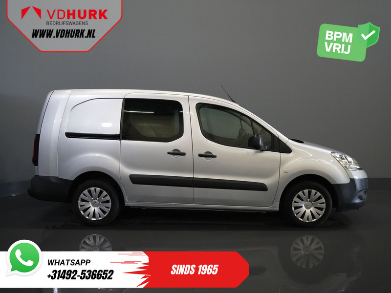 Små varebil Citroën Berlingo 1.6 HDI 90 pk L2 BPM VRIJ! 3 Pers./ NL-auto/ Airco/ Navi/ Trekhaak: billede 10