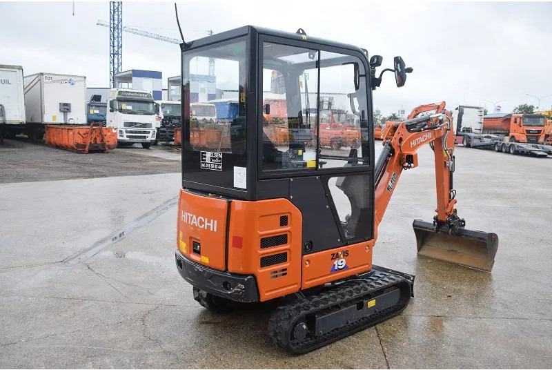 Minigravemaskine Hitachi ZX19.6 CR: billede 6