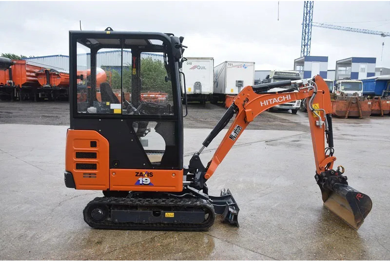 Minigravemaskine Hitachi ZX19.6 CR: billede 8