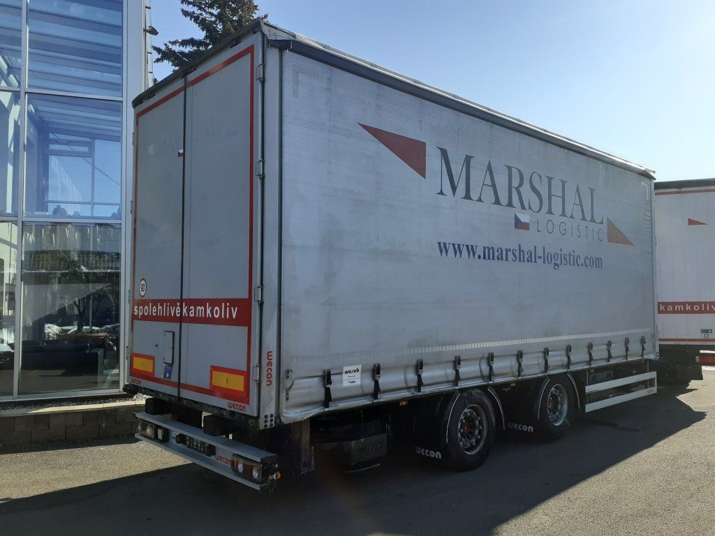 Lastbil med presenning MAN TGX24.510 EURO 6 6x2 + Wecon: billede 14