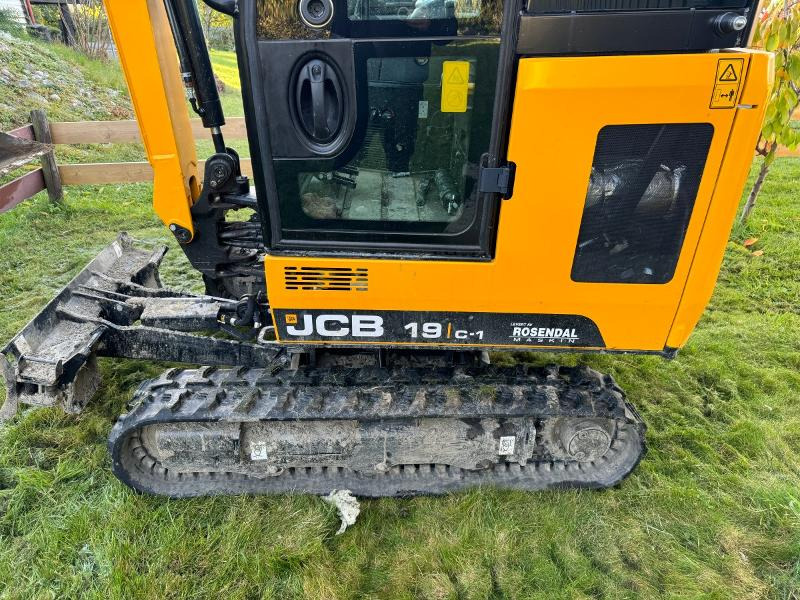 Minigravemaskine 2024 JCB 19 C-1 minigraver med 3 skuffer. KUN 140 TIMER: billede 8