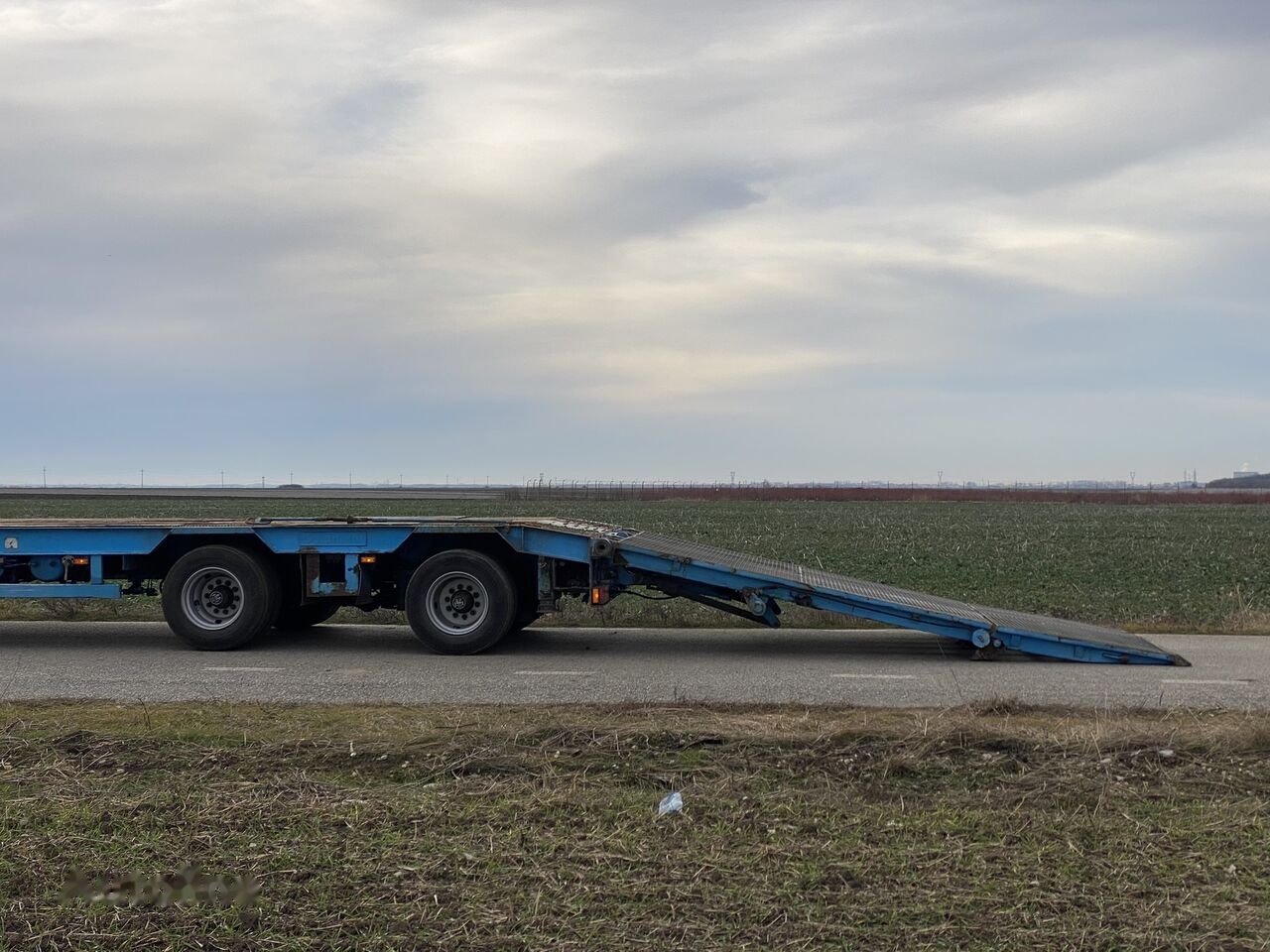 Nedbygget platform sættevogn Goldhofer GOLDHOFFER STZ - L2 - 23/80 Trailer Agabaritic 2 VIRATOARE : 2 S: billede 23