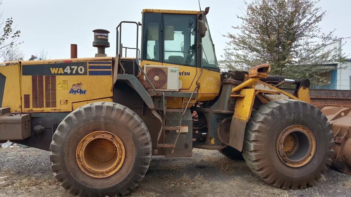 Gummihjulslæsser Komatsu WA470-6: billede 8