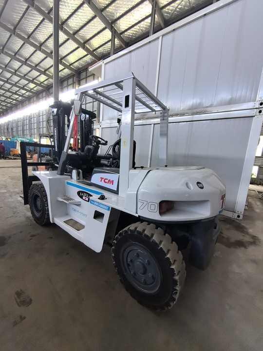 Diesel gaffeltruck Cheap Used TCM Forklift 7ton TCM Forklift Japan FD70 Diesel Forklift With Cheap Price: billede 6