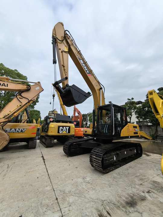 Bæltegravemaskine China brands good quality and high performance second-hand Sany SY215C excavator for sale in shanghai: billede 6