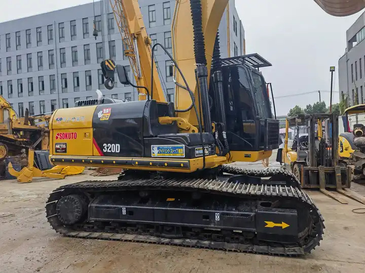 Bæltegravemaskine Used excavator Good condition japan original second hand caterpillar cat320d excavator used cat 320d excavator digger: billede 6