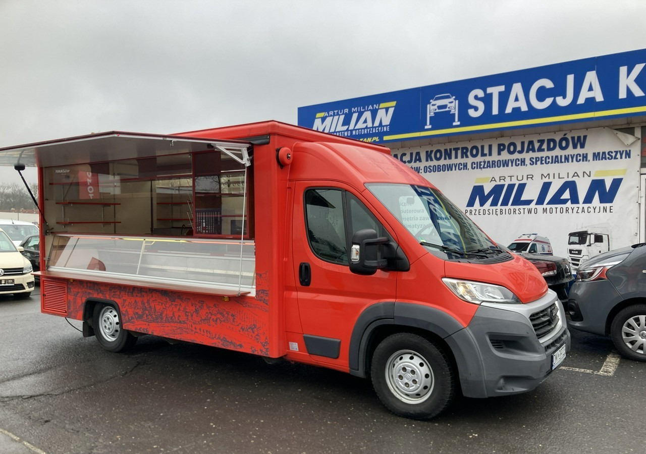 Fødevarer lastbil Fiat Ducato Autosklep Gastronomiczny Food Truck Foodtruck W-zasila-Baterie Borco: billede 7