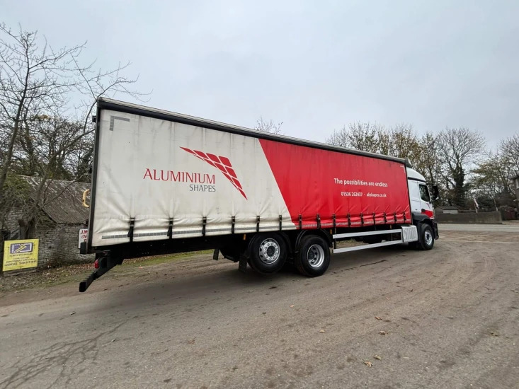 Lastbil med presenning 2016 Mercedes Actros 2533 Curtainside Truck YBU Actros: billede 11