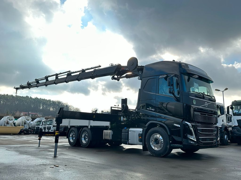 Ny Lastbil med lad, Lastbil med kran Volvo FH 540 6x4 Euro6e   HIAB X-HIPRO 548 E 8: billede 20