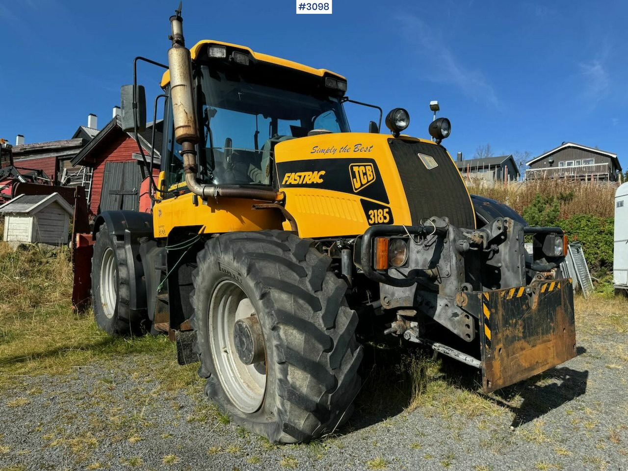 Traktor 2001 JCB Fastrac 3185 4x4. The plow rigged and two sets of tires.: billede 31