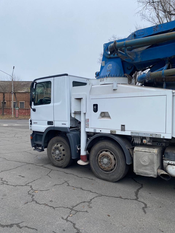 Betonpumpe PUTZMEISTER Putzmeister on chassis Mercedes-Benz Actros Putzmeister 42m concrete pump: billede 7