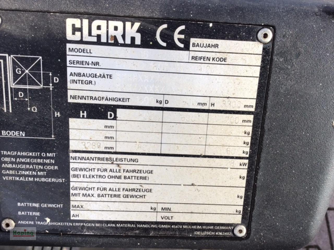 Leje en Clark CDP 16 Clark CDP 16: billede 7