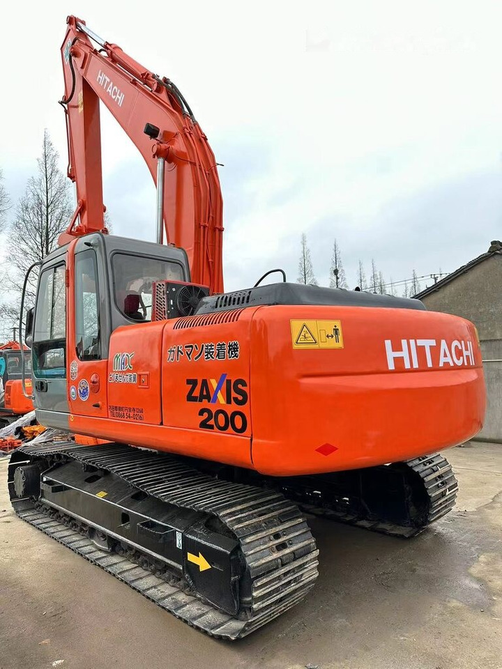 Bæltegravemaskine Hitachi ZX200: billede 6