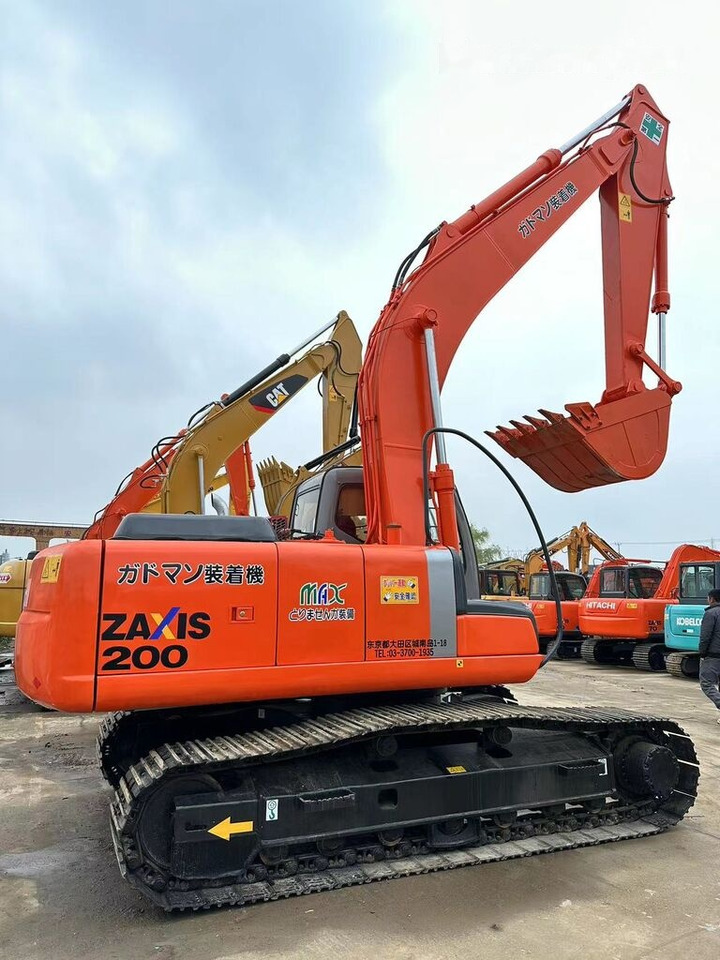 Bæltegravemaskine Hitachi ZX200: billede 7