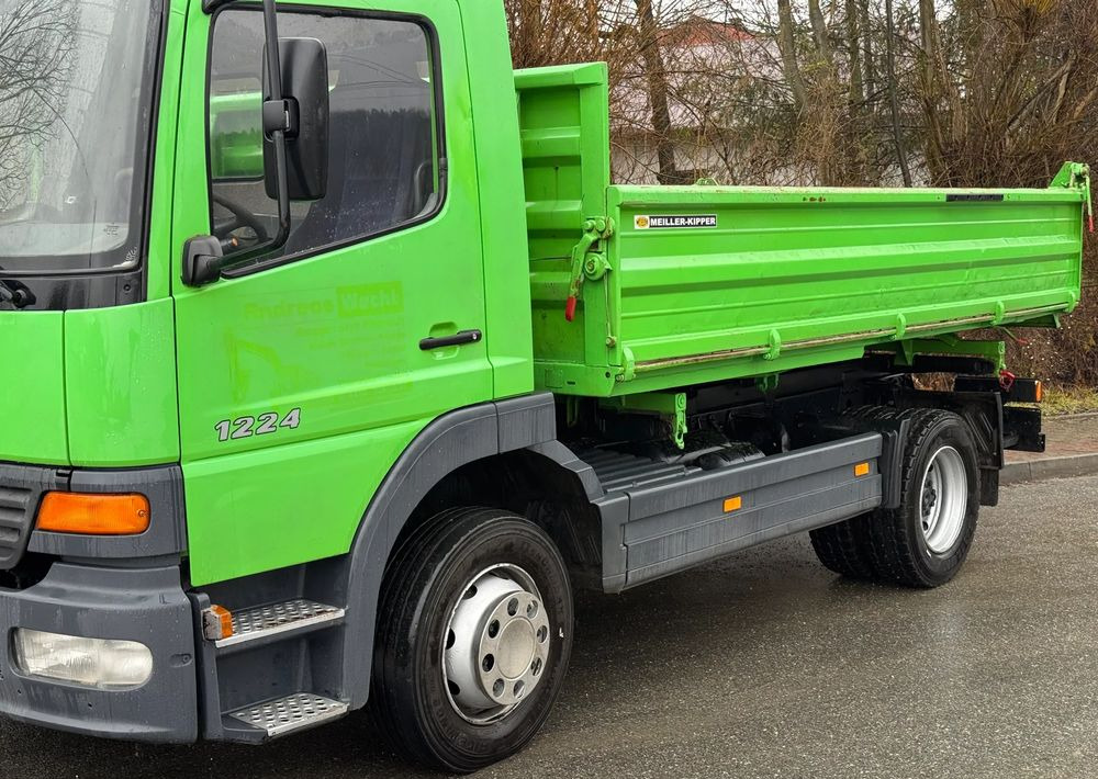 Tipvogn lastbil Mercedes-Benz * MERCEDES ATEGO 1224 KIPER * WYWROTKA MEILLER x3 BARDZO DOBRY STAN: billede 16