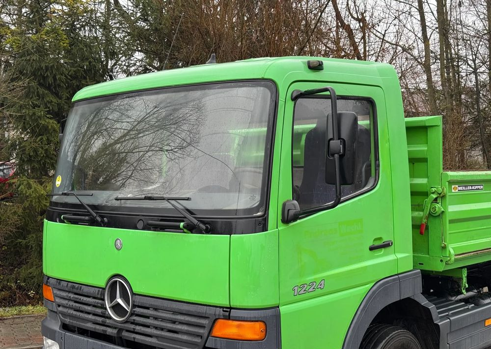 Tipvogn lastbil Mercedes-Benz * MERCEDES ATEGO 1224 KIPER * WYWROTKA MEILLER x3 BARDZO DOBRY STAN: billede 15