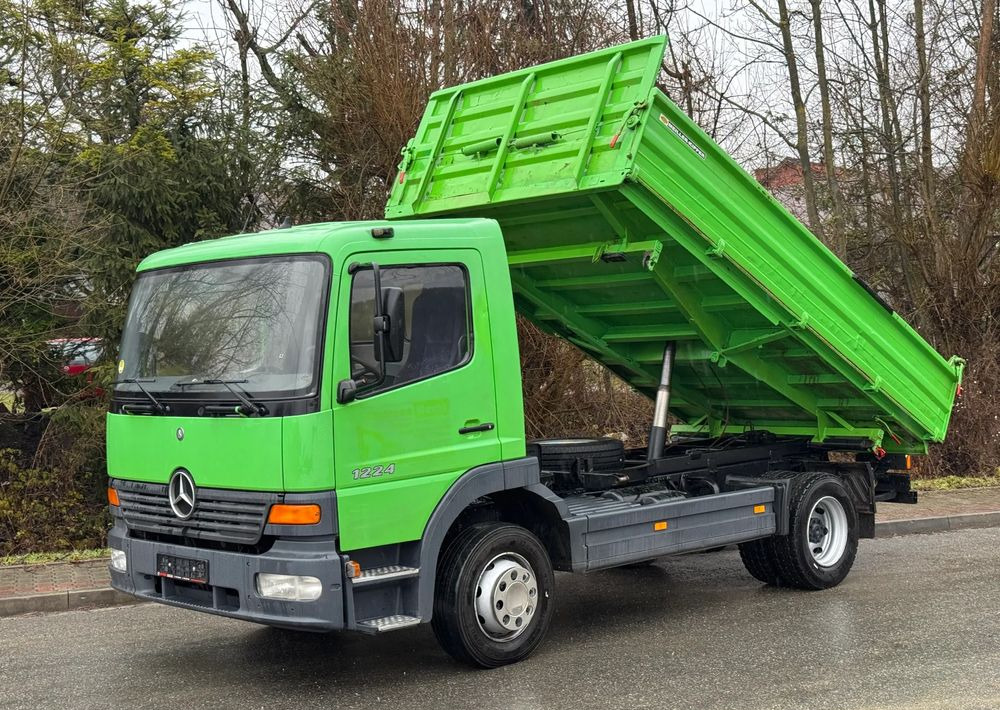 Tipvogn lastbil Mercedes-Benz * MERCEDES ATEGO 1224 KIPER * WYWROTKA MEILLER x3 BARDZO DOBRY STAN: billede 20