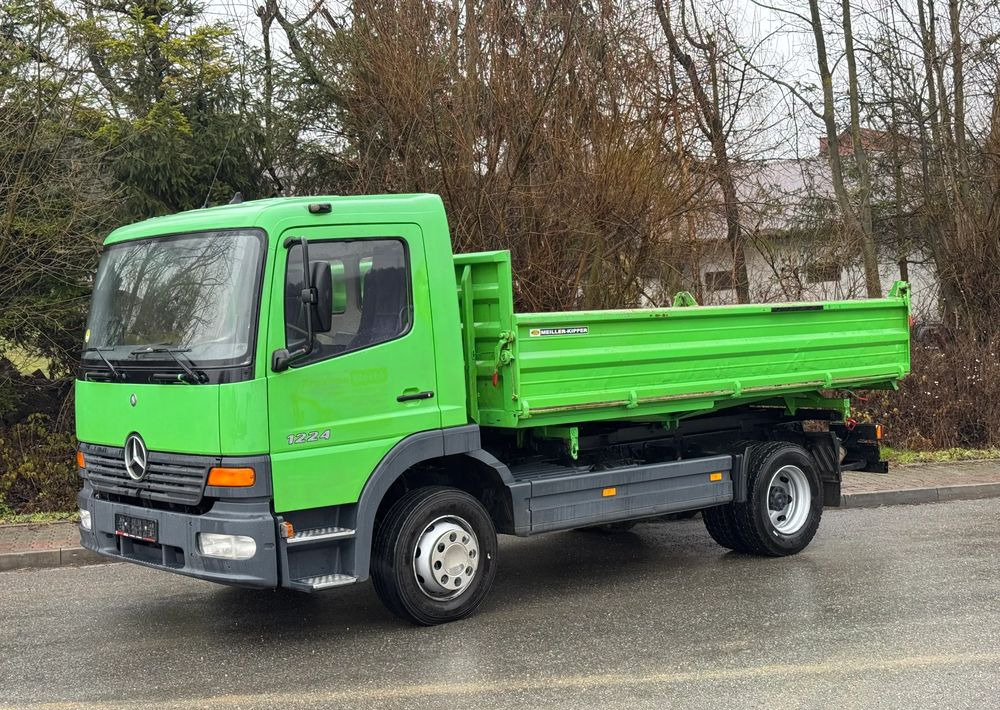 Tipvogn lastbil Mercedes-Benz * MERCEDES ATEGO 1224 KIPER * WYWROTKA MEILLER x3 BARDZO DOBRY STAN: billede 13