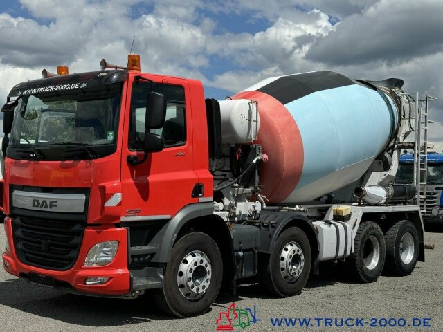 Betonbil DAF CF400 8x4 Putzmeister-Intermix 9m3 Deutscher LKW: billede 10