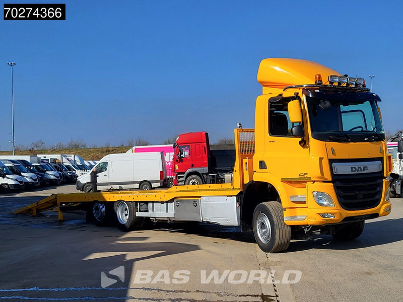 Leje en DAF CF 440 6X2 Machine transporter Hydraulic ramps Lift+lenkachse ACC Euro 6 DAF CF 440 6X2 Machine transporter Hydraulic ramps Lift+lenkachse ACC Euro 6: billede 10