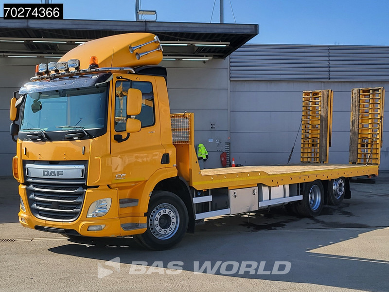 Leje en DAF CF 440 6X2 Machine transporter Hydraulic ramps Lift+lenkachse ACC Euro 6 DAF CF 440 6X2 Machine transporter Hydraulic ramps Lift+lenkachse ACC Euro 6: billede 8