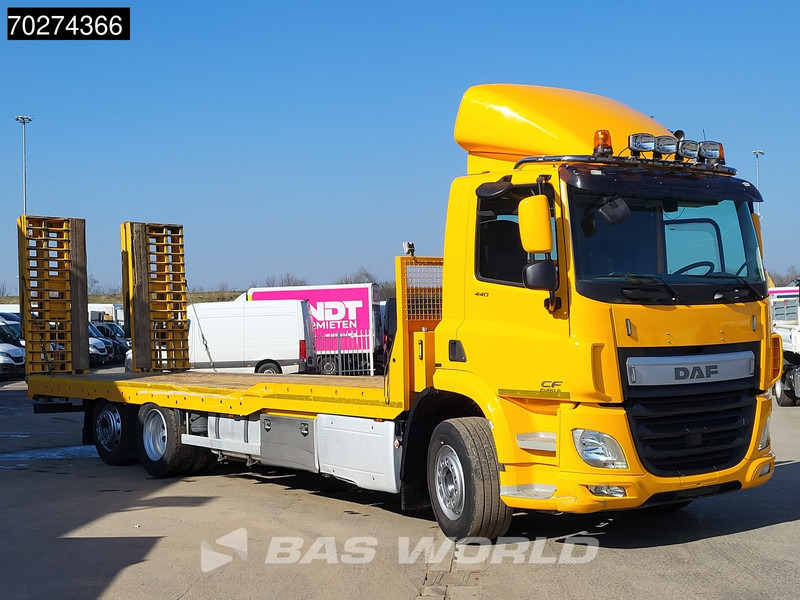 Leje en DAF CF 440 6X2 Machine transporter Hydraulic ramps Lift+lenkachse ACC Euro 6 DAF CF 440 6X2 Machine transporter Hydraulic ramps Lift+lenkachse ACC Euro 6: billede 15