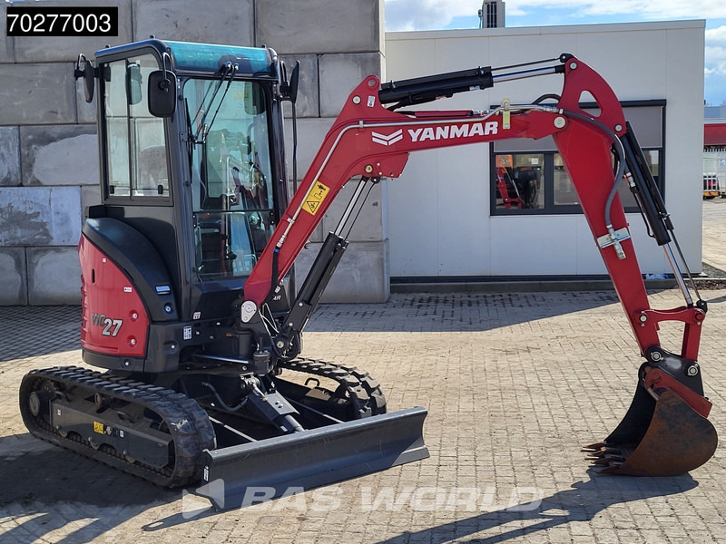 Minigravemaskine Yanmar VIO27-6: billede 9