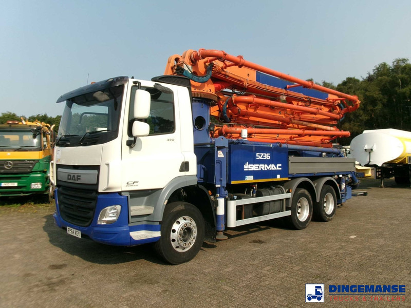 Leje en DAF CF 370 6X4 RHD Sermac 5Z36 concrete pump 36 m DAF CF 370 6X4 RHD Sermac 5Z36 concrete pump 36 m: billede 6