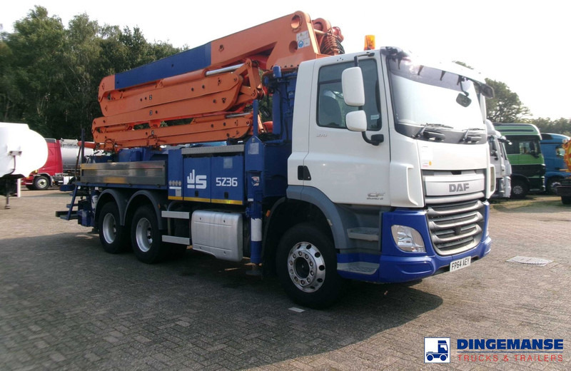 Leje en DAF CF 370 6X4 RHD Sermac 5Z36 concrete pump 36 m DAF CF 370 6X4 RHD Sermac 5Z36 concrete pump 36 m: billede 7