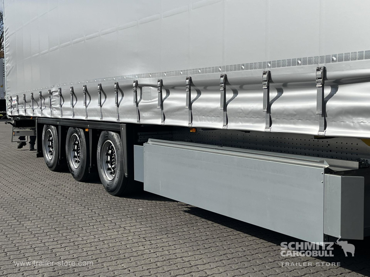 Ny Gardintrailer SCHMITZ Auflieger Curtainsider Mega: billede 13