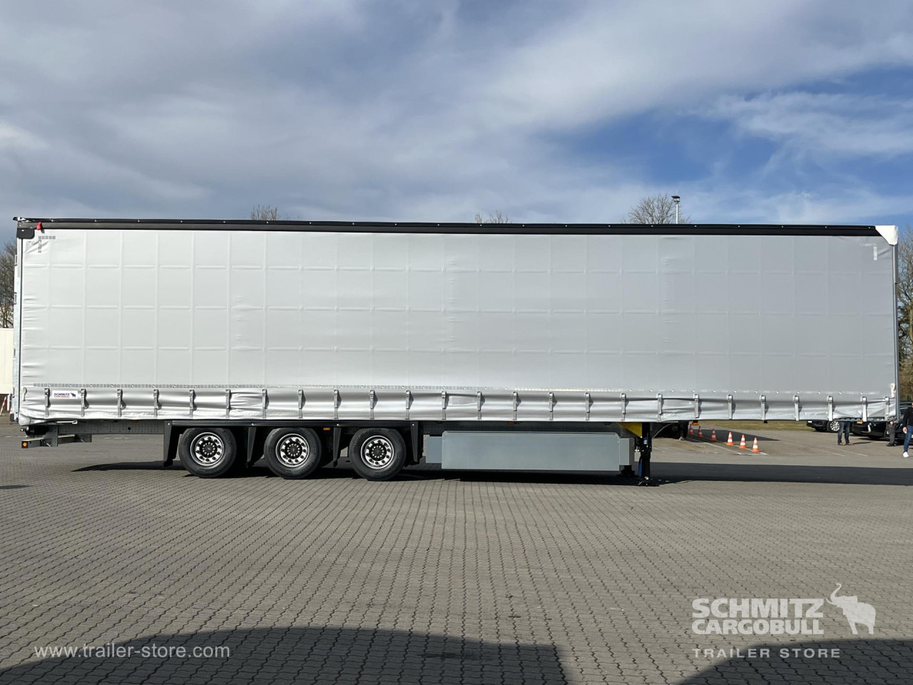 Ny Gardintrailer SCHMITZ Auflieger Curtainsider Mega: billede 14