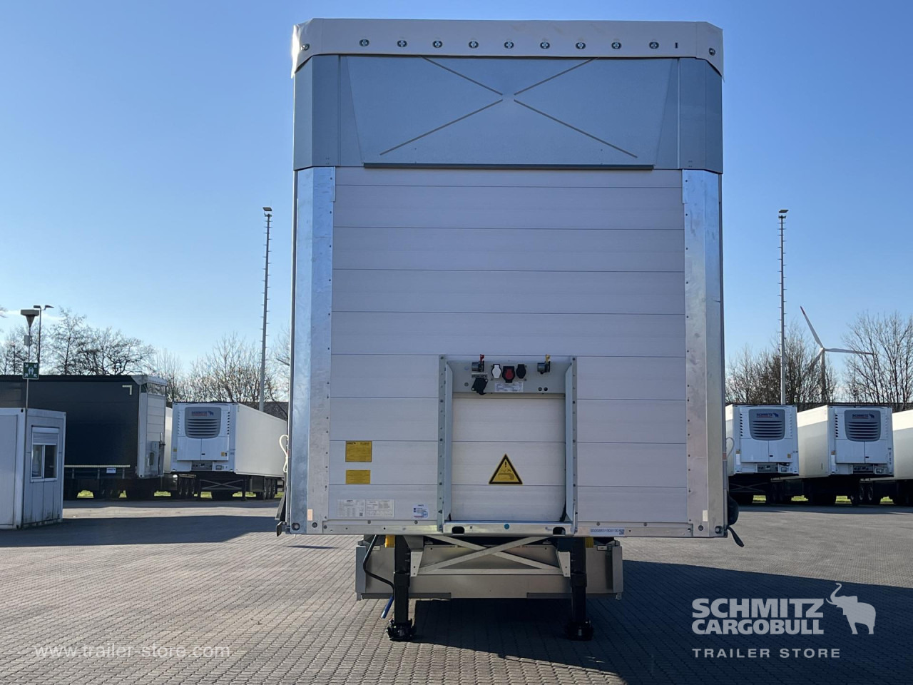 Ny Gardintrailer SCHMITZ Auflieger Curtainsider Mega: billede 12