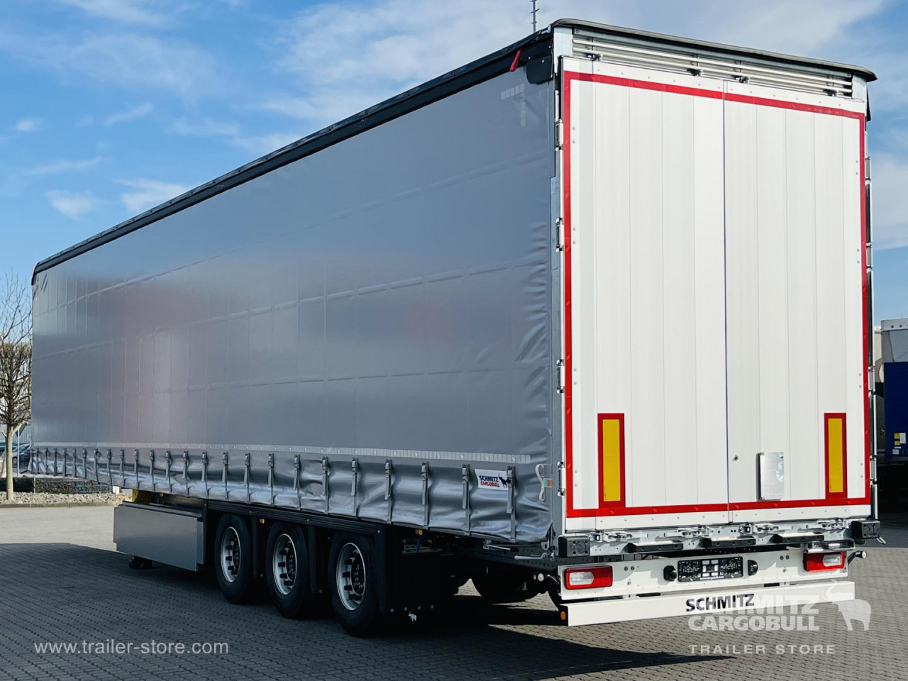 Ny Gardintrailer SCHMITZ Auflieger Curtainsider Mega: billede 8