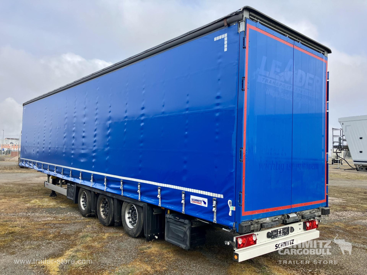 Gardintrailer SCHMITZ Auflieger Curtainsider Mega: billede 8