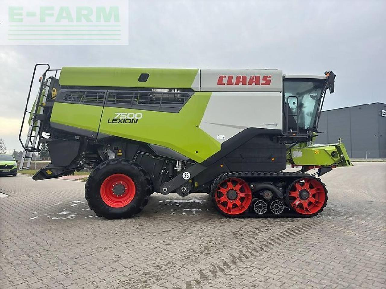 Mejetærsker CLAAS lexion 7500 tt: billede 8