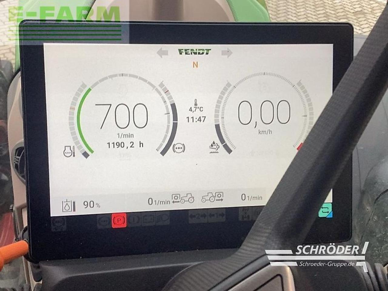 Traktor Fendt 728 vario gen7 profi plus ProfiPlus: billede 12