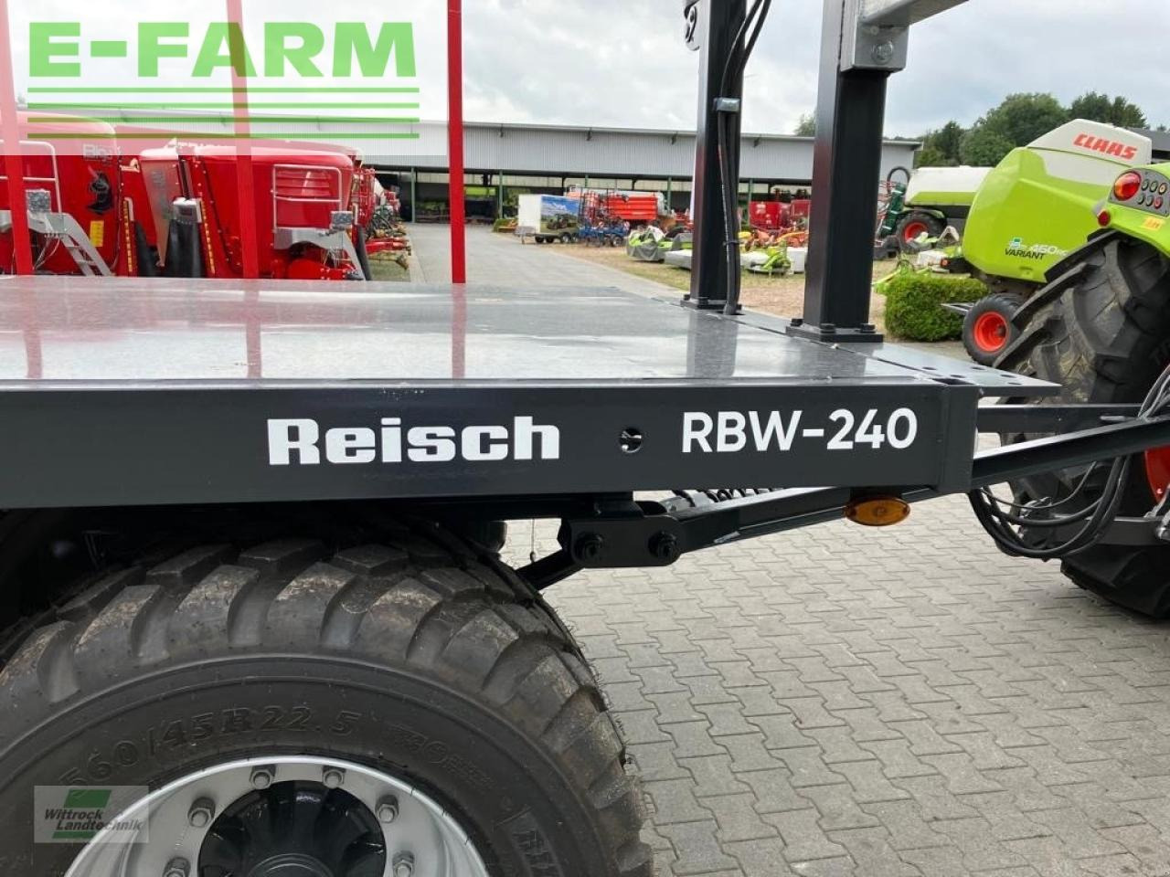 Landbrugsvogn Reisch rbw-240: billede 8