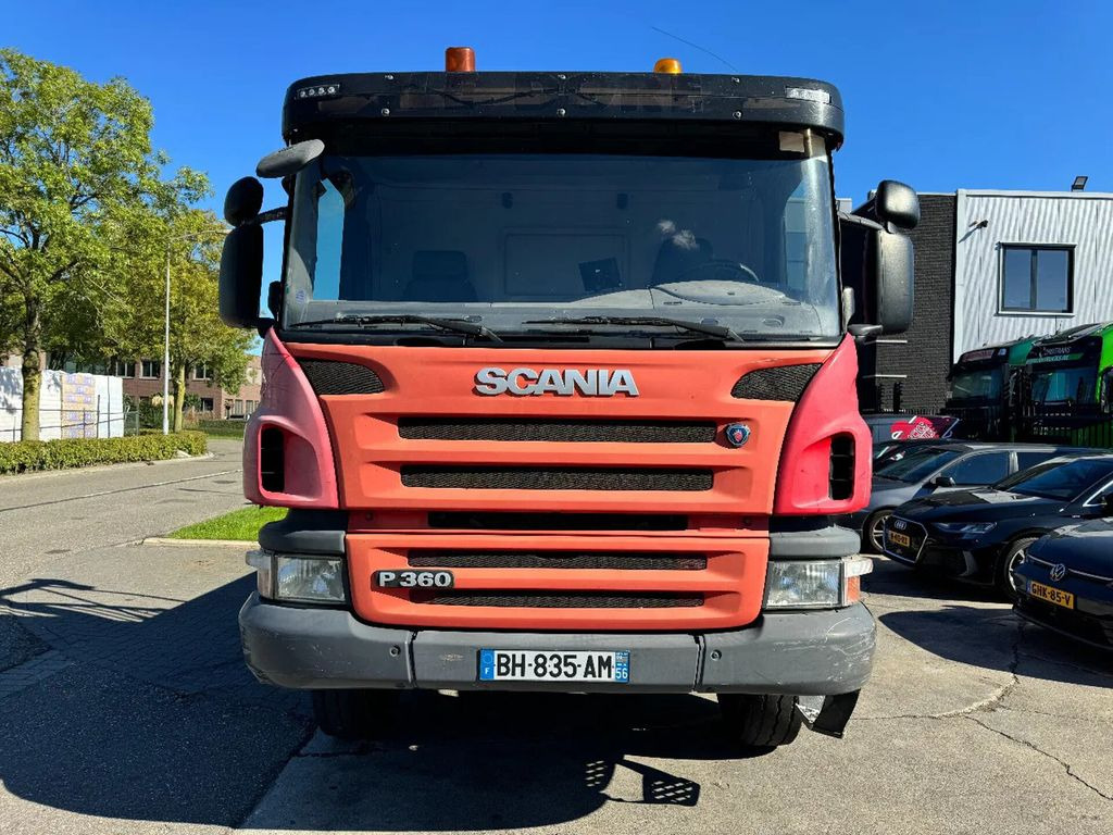 Lastbil med lad, Lastbil med kran Scania P360 8X4 - EURO 5 + PALFINGER PK22002-EH + REMOT: billede 14