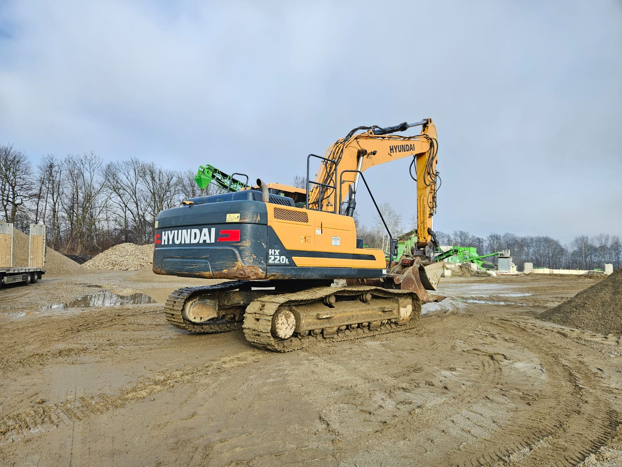 Bæltegravemaskine HYUNDAI HX 220 L: billede 7