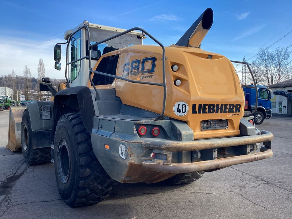 Gummihjulslæsser Liebherr L580 Xpower IV Zentralschmierung 5,4 kubik Schau: billede 13