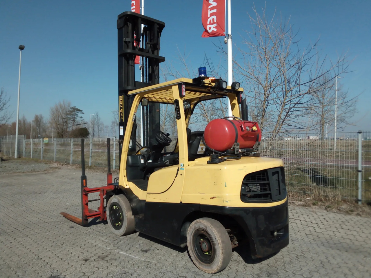 Gas gaffeltruck HYSTER - H4.0FT5: billede 8