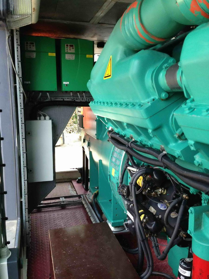 Strømgenerator Cummins Generator 1250 KVA QSK45-G4 Engine Super silent Silent: billede 13