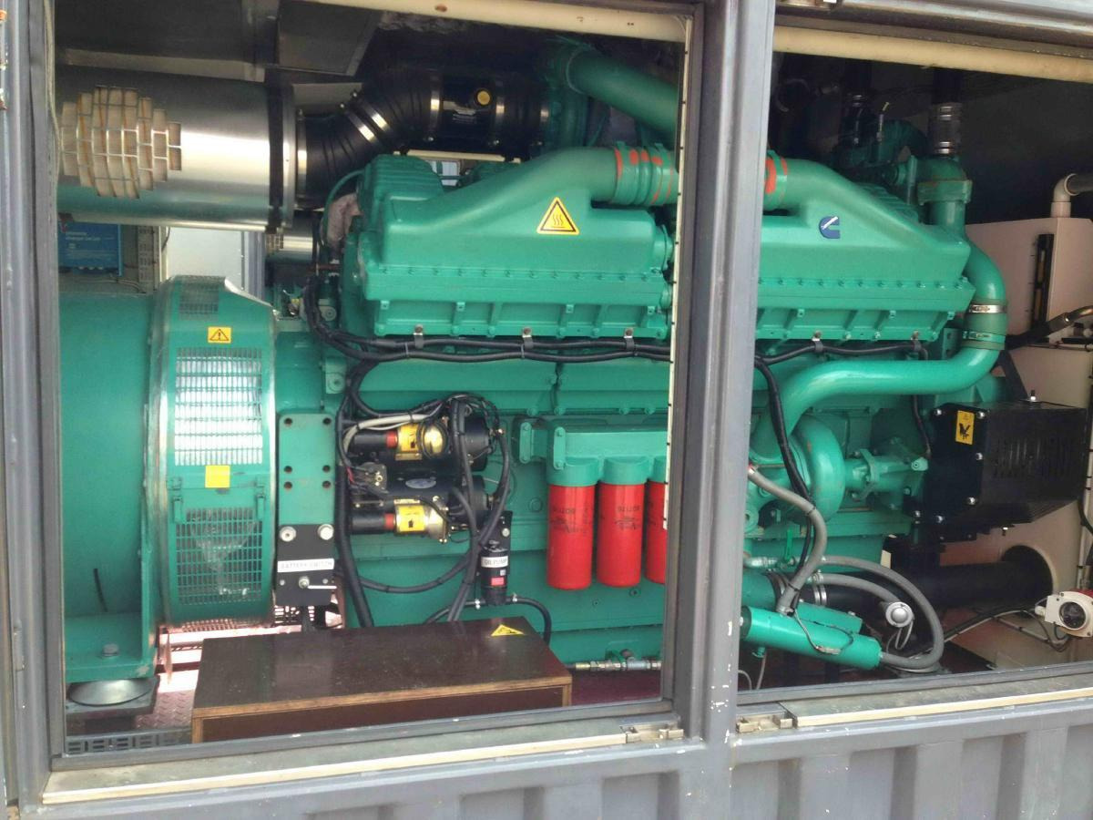 Strømgenerator Cummins Generator 1250 KVA QSK45-G4 Engine Super silent Silent: billede 10