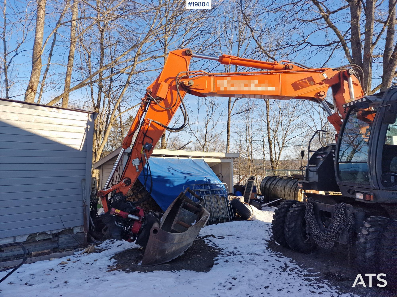 Leje en Hitachi Zaxis140W Hitachi Zaxis140W: billede 6